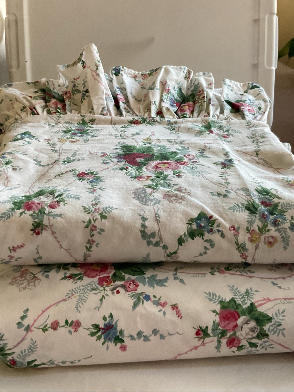 VTG Ralph Lauren Blaine Multi Sheet Set- Full Flat & Fitted Sheets-New